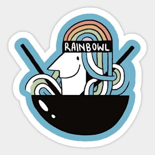 Rainbowl Sticker